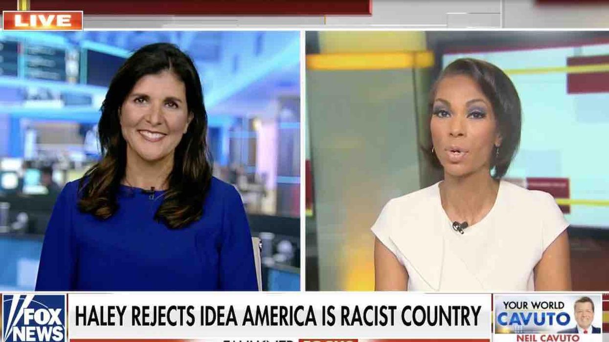 Nikki Haley hits back at CNN anchor who claimed she 'whitewashed' US racism: 'Liberal media can't stand it when someone black or brown' lauds America