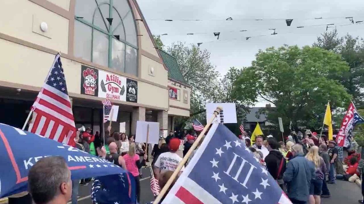 NJ gym opens in defiance of Democratic governor's COVID-19 shutdown order — and supporters are fired up