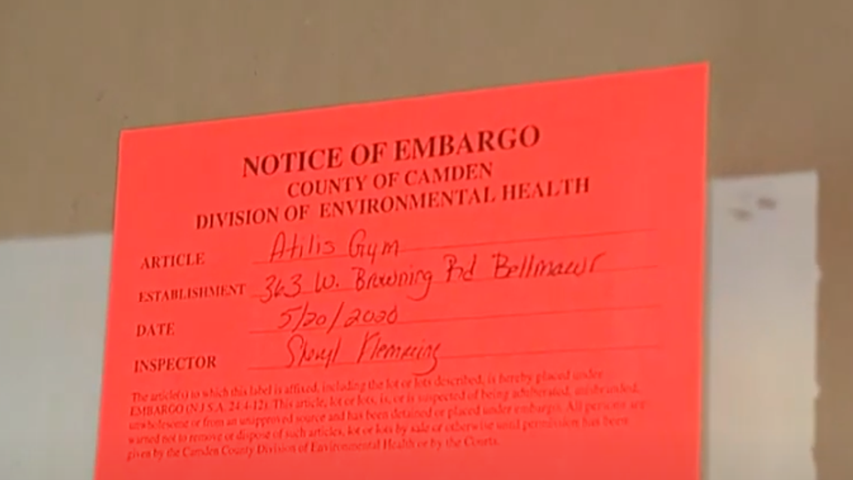 NJ gym that defied lockdown has been shut down by the state