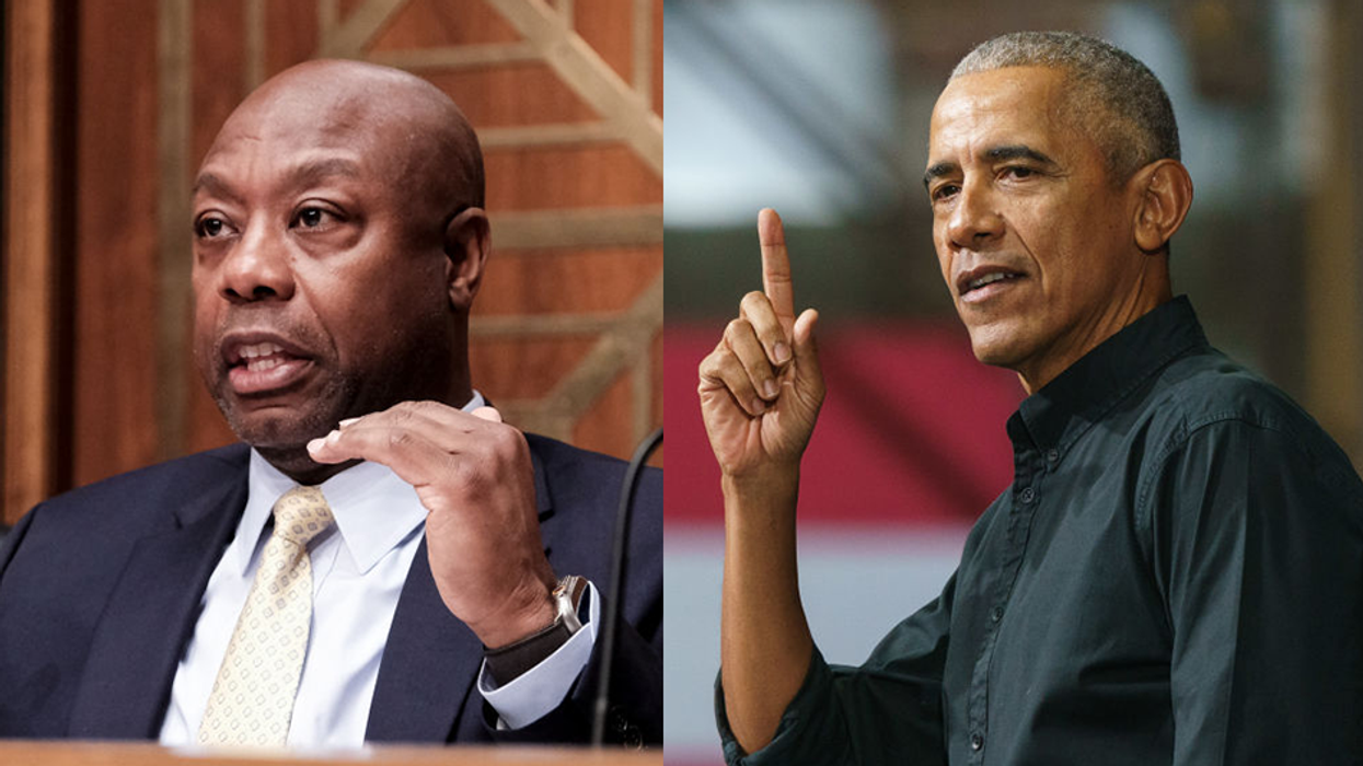 'No higher compliment than being attacked by Obama': Tim Scott responds to Obama saying Republicans aren't serious about addressing racism