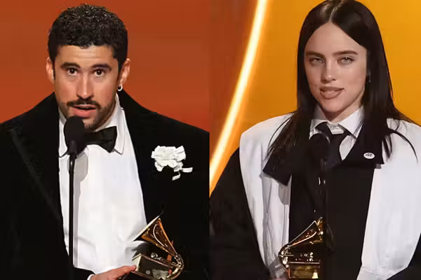 'No one is illegal on stolen land': Grammys audience goes wild over anti-ICE speeches