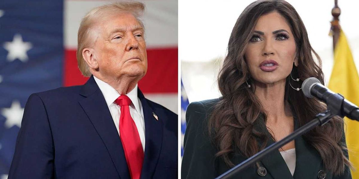 Noem is OUT — and Trump has named her replacement