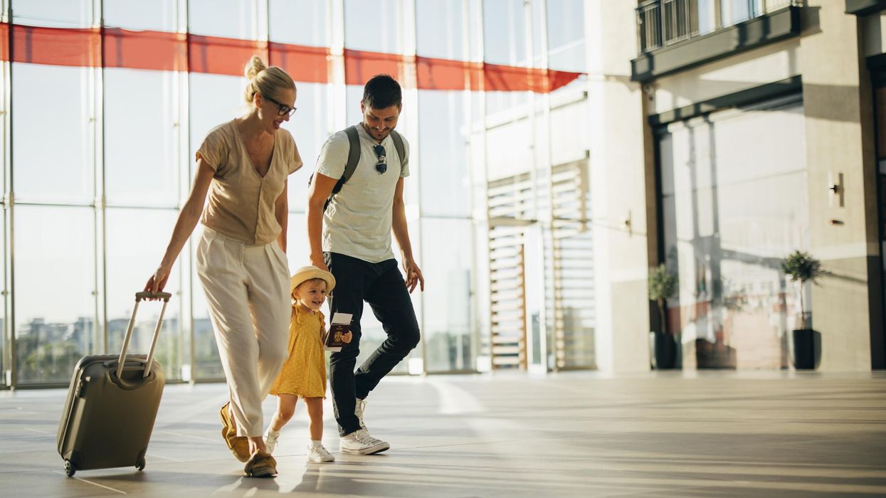 Non-travelers can once again greet loved ones at the gate at an LA-area airport