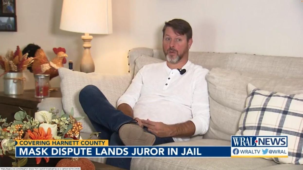 North Carolina single father jailed for 24 hours with no bond for refusing to wear mask in judge's courtroom