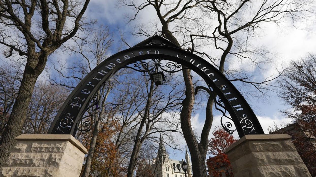 Northwestern University president calls on students to stop anti-Semitic rhetoric. Pro-Palestinian group responds.
