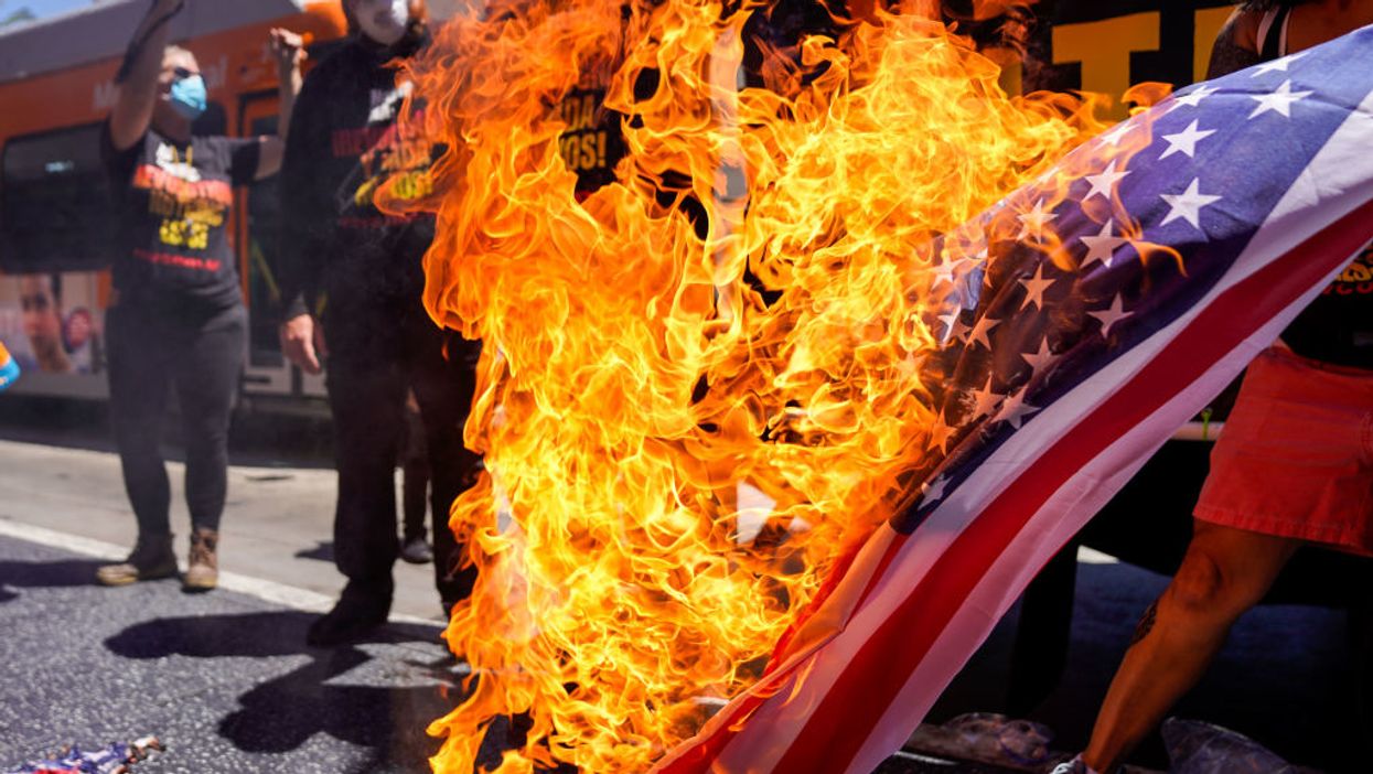 Not all or even most liberals are enemies of America, but yesterday some of them proved that they are