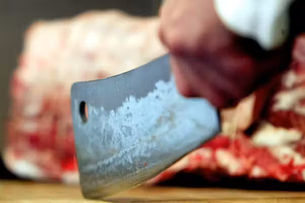 Not your typical road rage attack: Suspect wields meat cleaver in early morning assault, police say