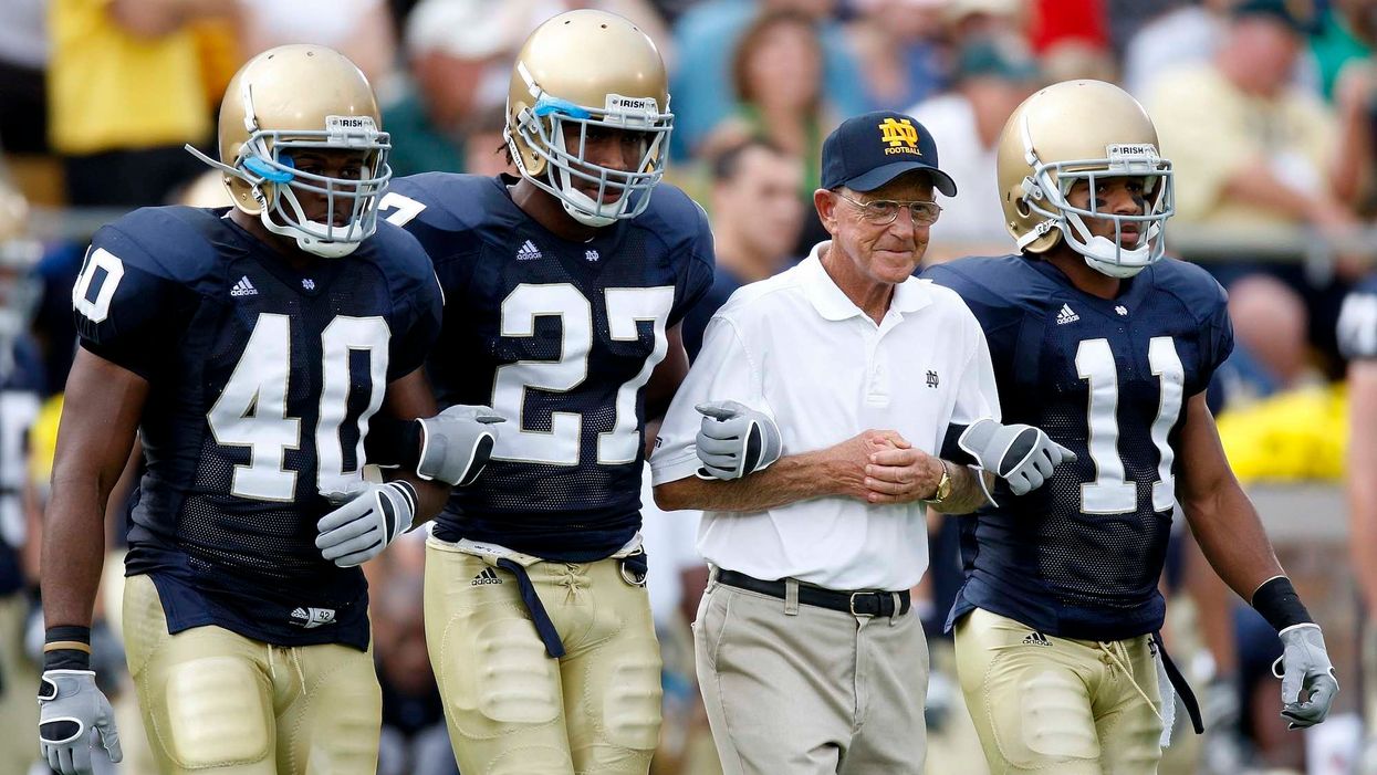 Notre Dame decries Lou Holtz's RNC speech saying Biden is 'Catholic in name only' for his abortion views. So Holtz doubles down.