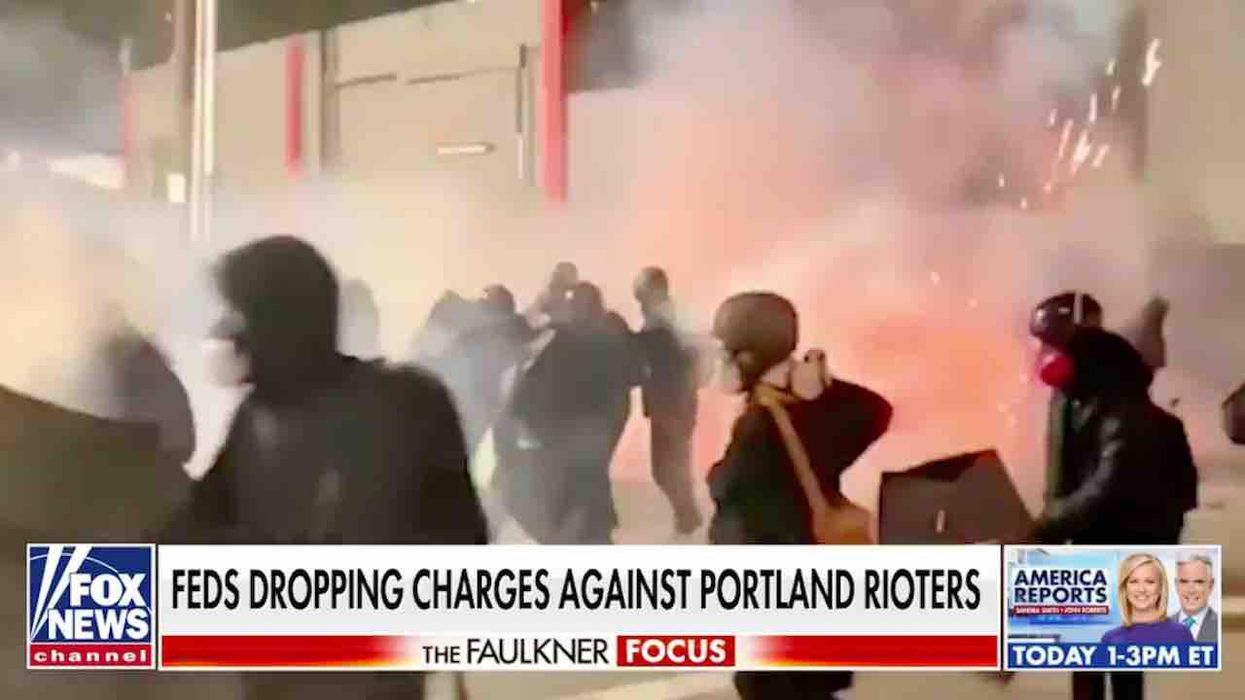 Now over half of nearly 100 cases against federally charged Portland rioters are being dismissed — and only one perp is heading to prison so far