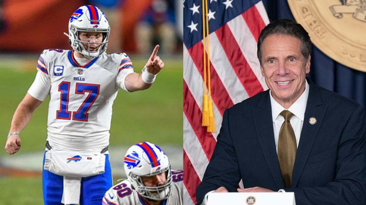 NY Gov. Cuomo has banned fans from NFL games all season. Now that the Bill have made the playoffs, he says he wants to go to a game in person.