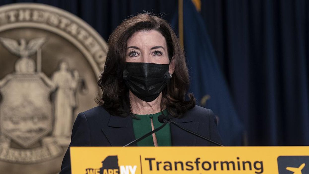 NY governor flip-flops once again on her mask mandate: Forget about those masking spot checks I threatened just a few hours ago.