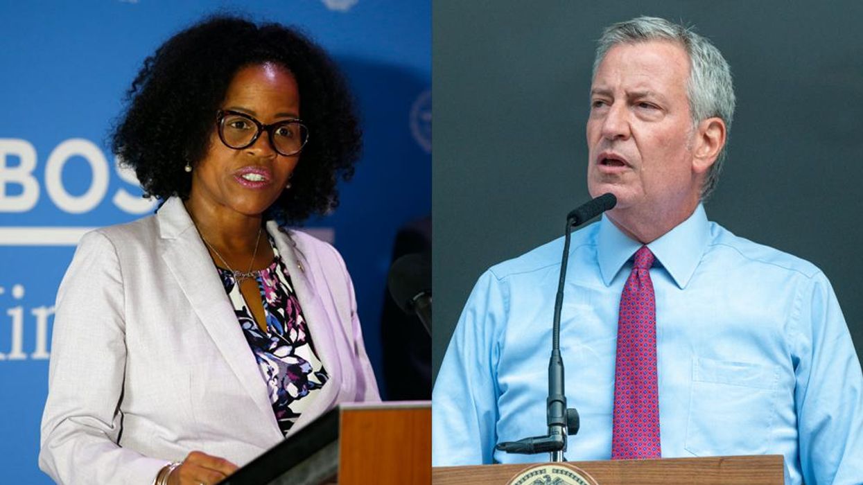 NYC Mayor de Blasio slaps back at Boston Mayor Janey for daring to call his new vaccine mandates racist: 'Absolutely inappropriate'