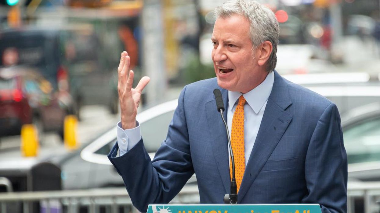 NYC Mayor de Blasio teases he could be willing to give some freedoms back ... if New Yorkers get their act together and get their vaccines