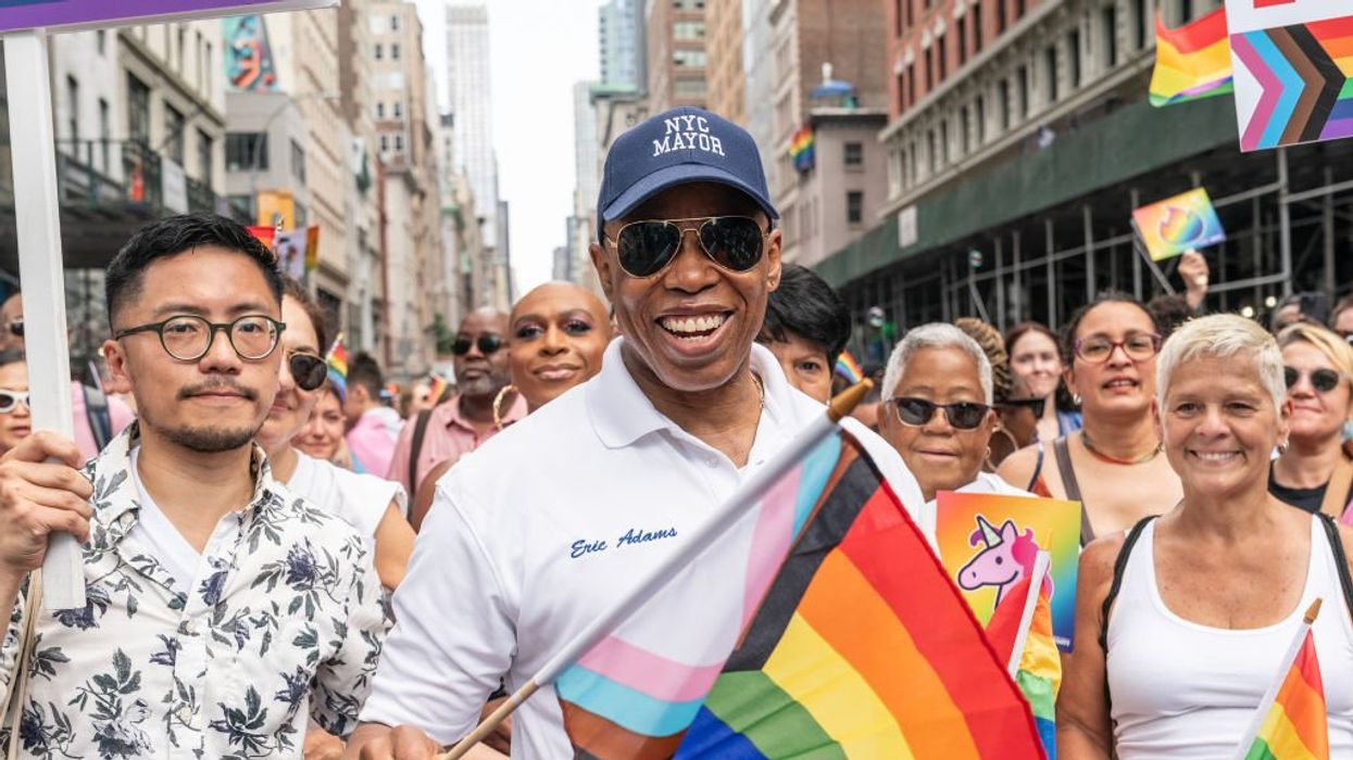 NYC Mayor Eric Adams blames the media for 87% of residents saying crime is a 'serious problem' just hours before knife-wielding maniac threatens tourists