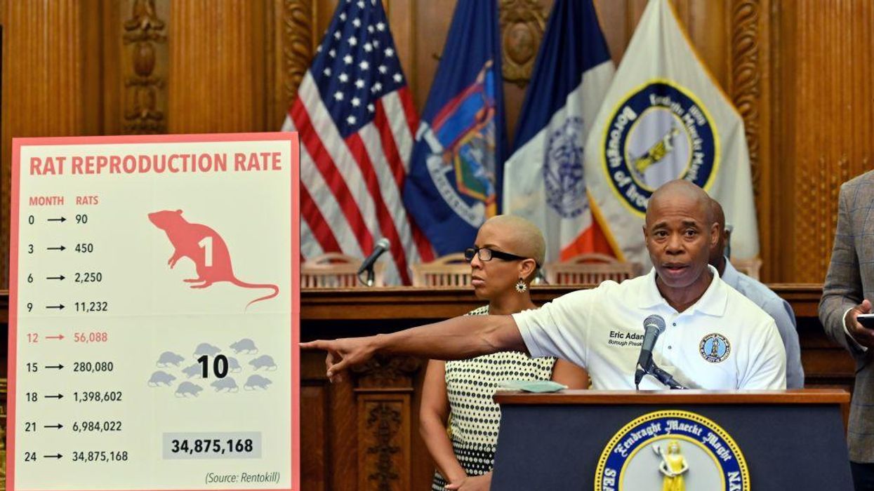 NYC Mayor Eric Adams fined for rat infestation at his own property