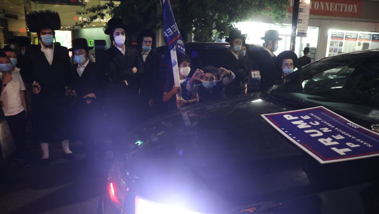 NYC Orthodox Jews protest Cuomo's COVID-19 shut downs with festive Trump rally: 'There will be civil disobedience'