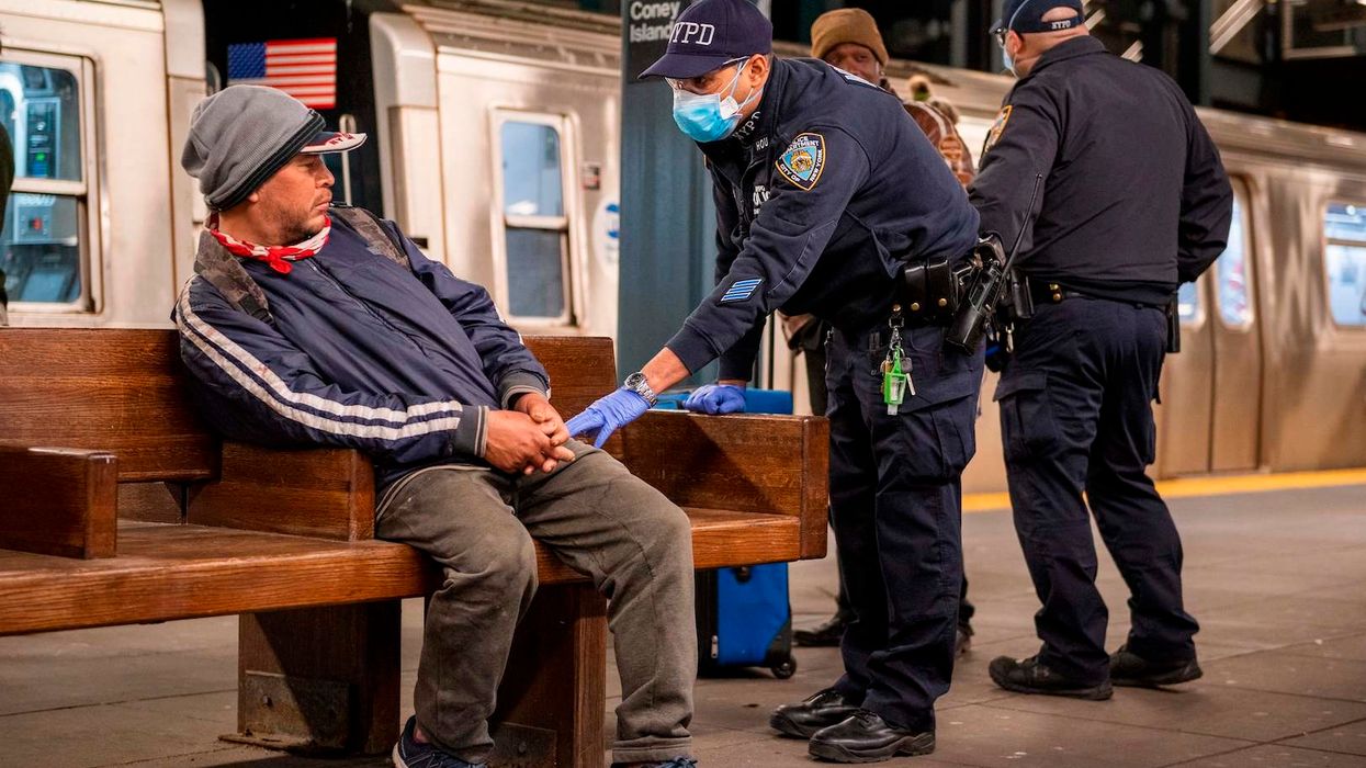 NYC police union warns the 'city will fall apart' if cops are made to enforce social distancing