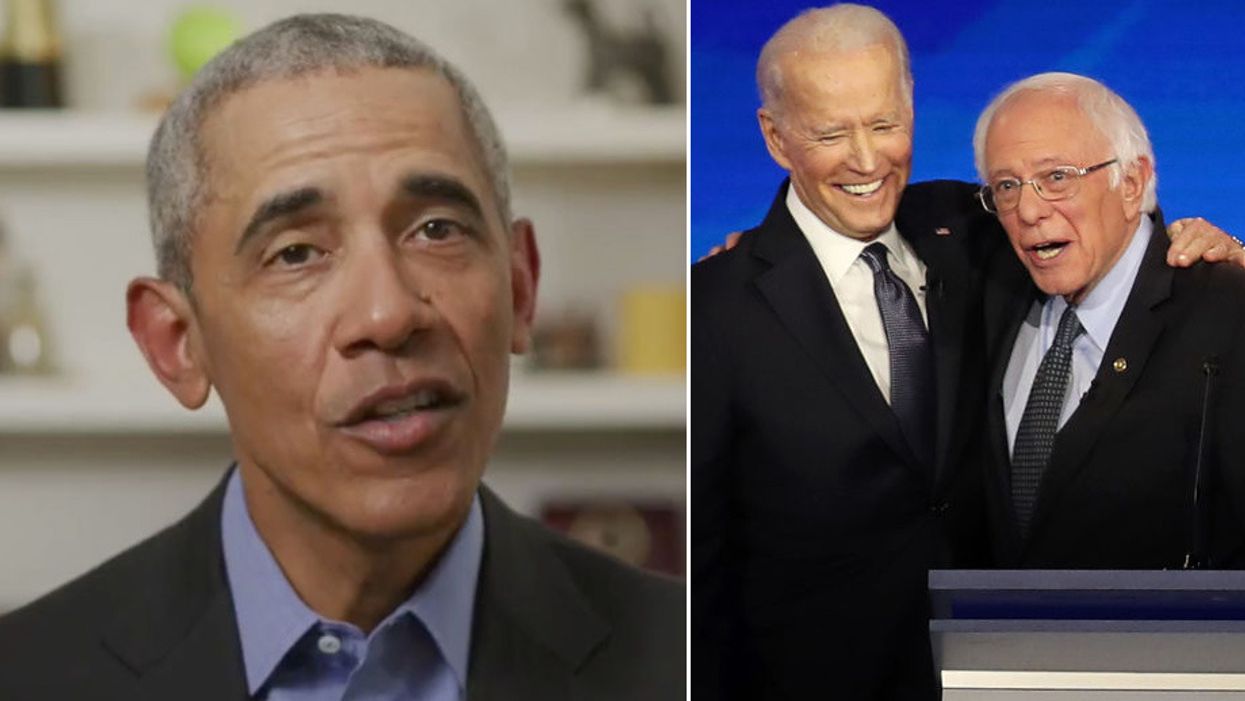 Obama, Biden, Sanders