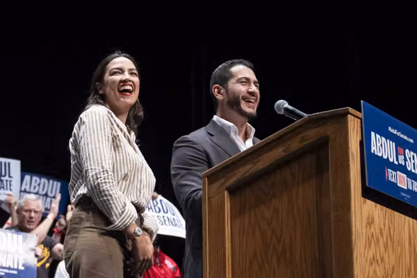 Ocasio-Cortez dumps BIG MONEY into El-Sayed campaign