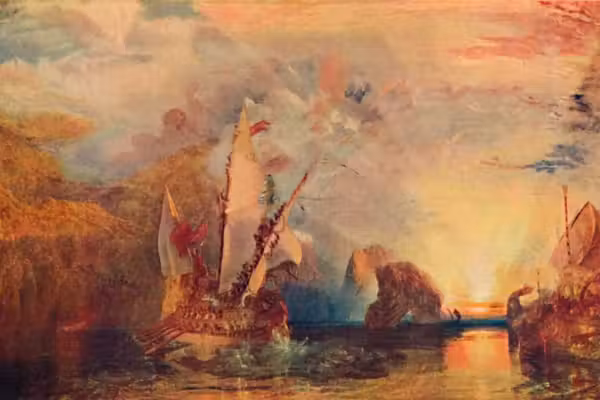 Odysseus sails west with nowhere left to go