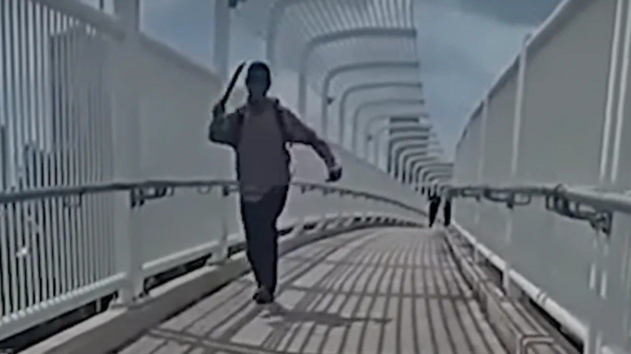 Officer meets machete-wielding male running at her with a little more firepower, just-released bodycam video shows