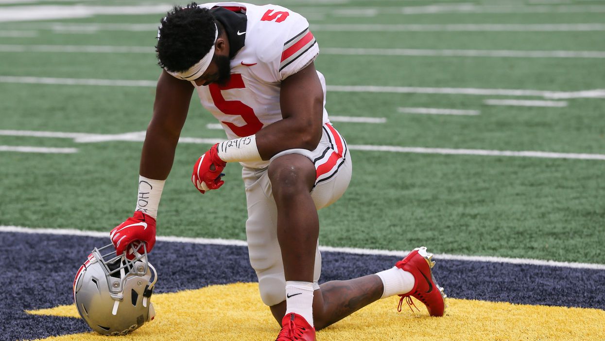 Ohio State football player Baron Browning