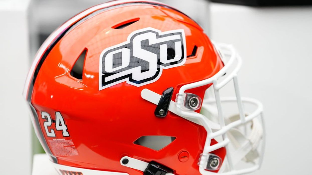 Oklahoma State football fans will be able to donate to players using QR code on their helmets