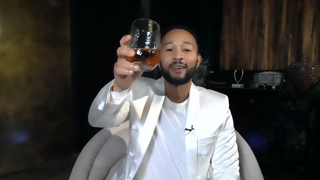 Old stunt: Pop star John Legend says Americans might need to think about leaving US if Trump gets re-elected, succeeds in 'project' to 'destroy democracy'
