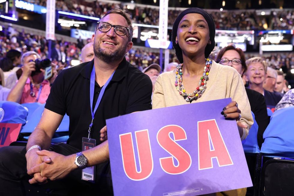 Omar pushes corporate taxes while husband's company skipped IRS bills: Report