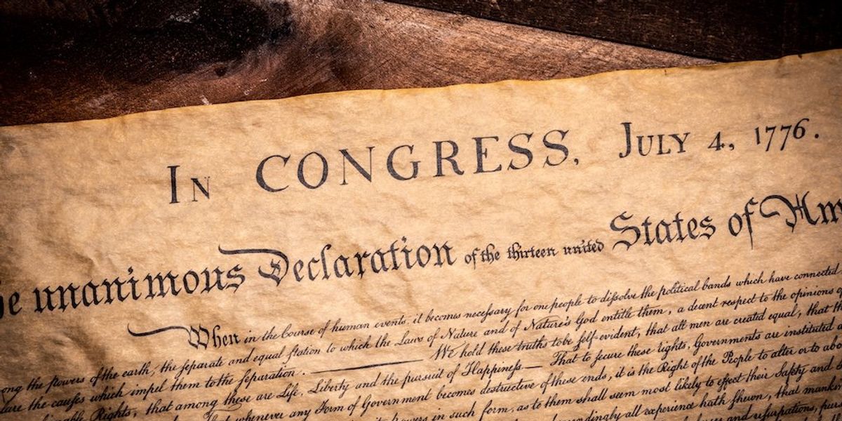 One declaration sparked a nation. The other sparks confusion. One declaration sparked a nation. The other sparks confusion.