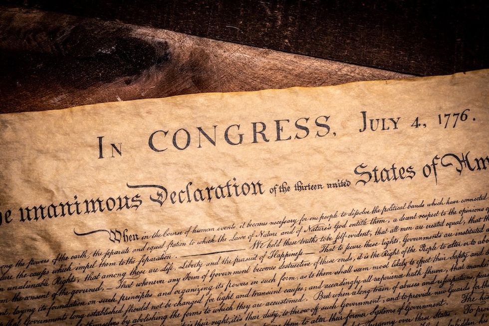 One declaration sparked a nation. The other sparks confusion.