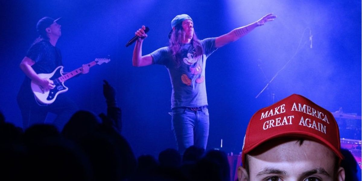 One of my favorite punk bands just banned Trump supporters … in the name of Jesus?! One of my favorite punk bands just banned Trump supporters … in the name of Jesus?!