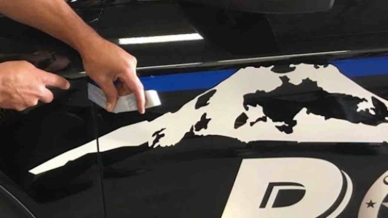 Oregon police department removing blue line from patrol vehicles over 'divisive use of the Thin Blue Line symbol'
