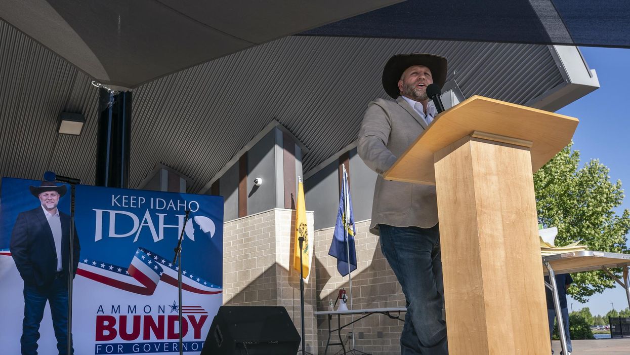 Oregon rancher who led a standoff against the federal gov't is running for governor of Idaho