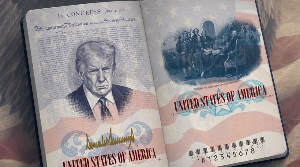 Outrage erupts over new passport celebrating America's 250th — and guess whose image is on it