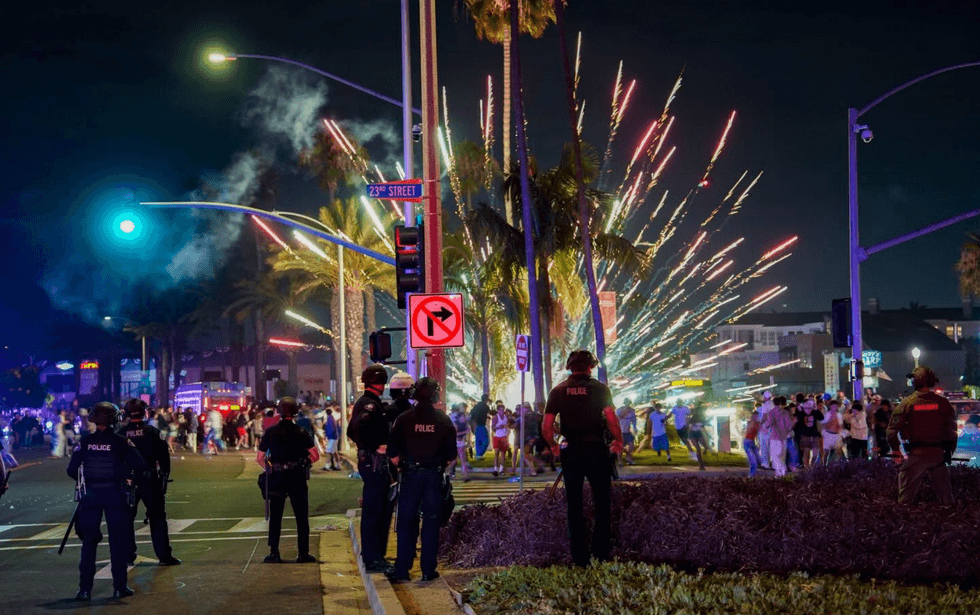 Over 400 arrested after July 4 'TikTok Takeover' in beach city leads to fights, looting, vandalism, violence against cops