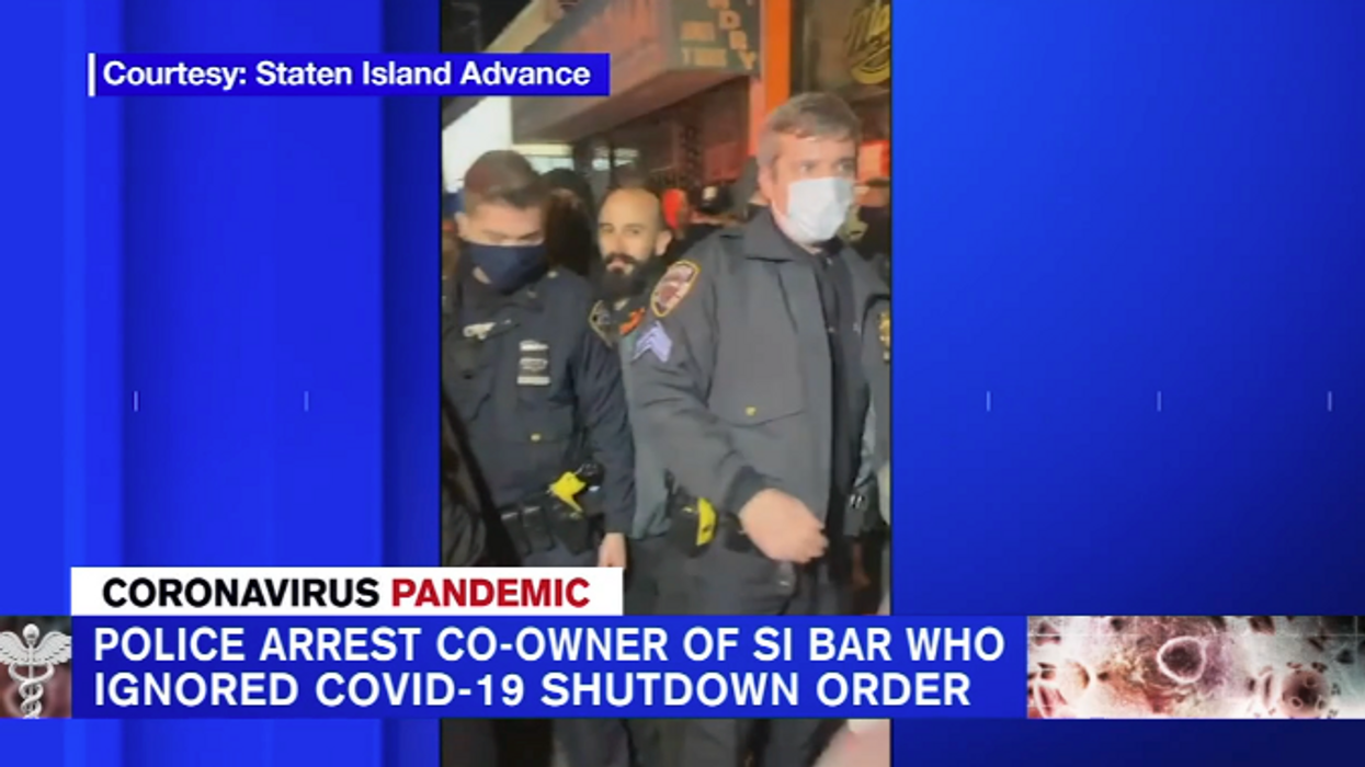 Owner of NYC ‘autonomous zone’ bar taken away in handcuffs for defying COVID lockdown restrictions