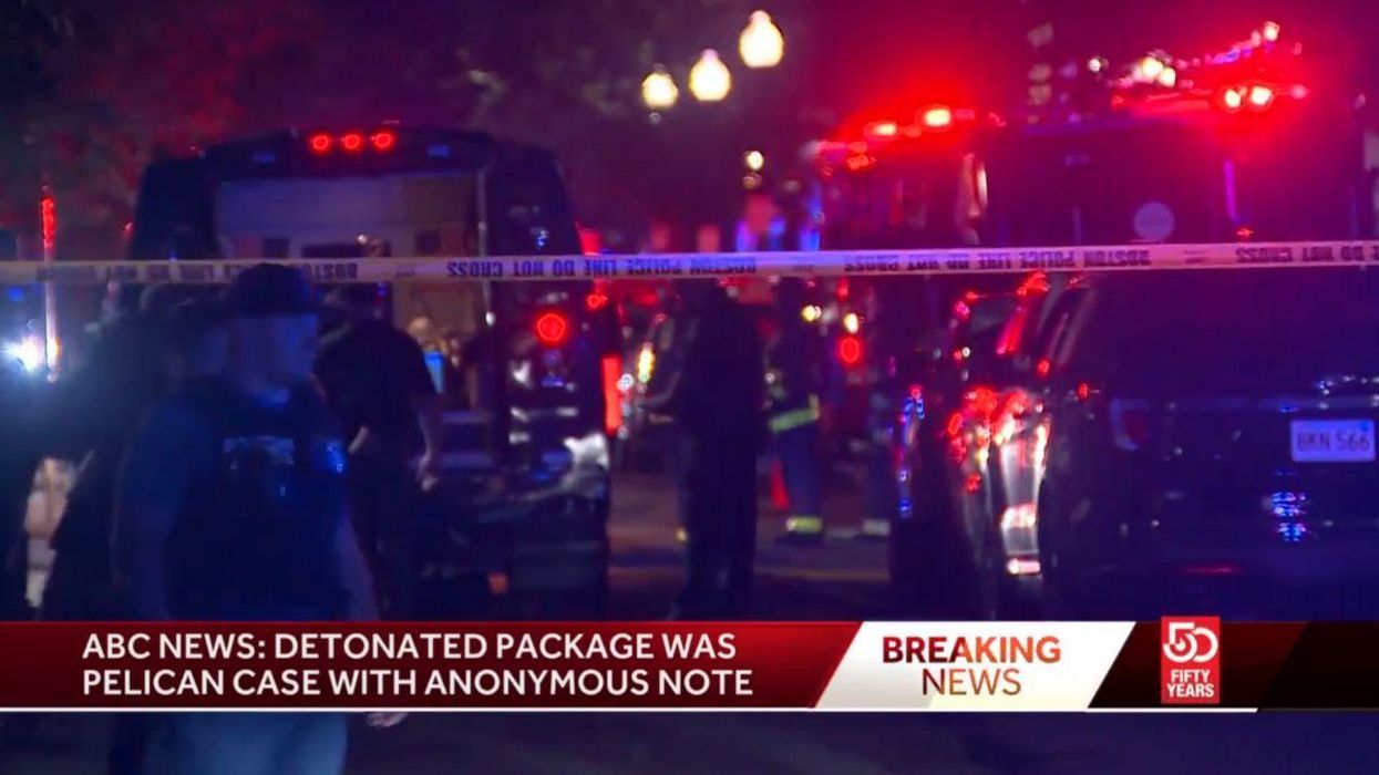 Package detonates at a Boston university, school employee injured