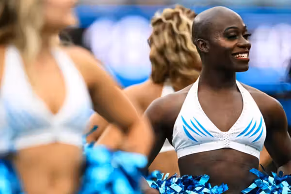 Panthers transgender cheerleader gets cut from team — then blames exactly what you'd expect