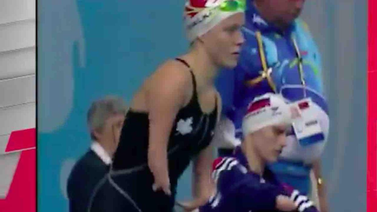 Paralympic swimmer denied entry into Canadian bookstore for not wearing mask — which she can't put on herself since she was born without hands