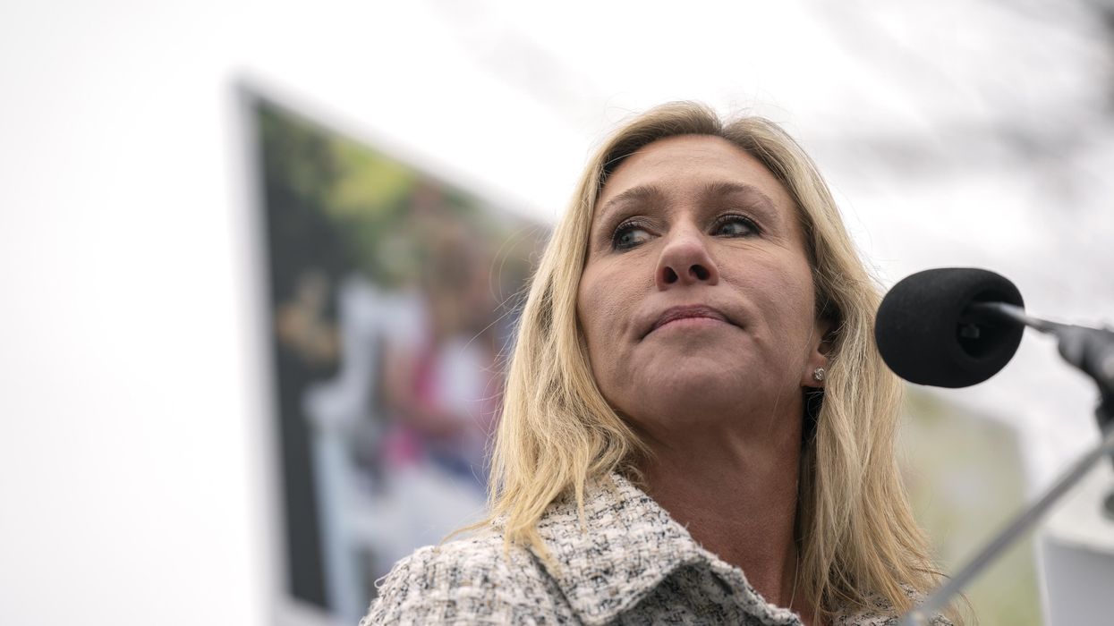 Parkland massacre students demand Rep. Marjorie Taylor Greene's resignation after she branded mass killing a 'false flag.'