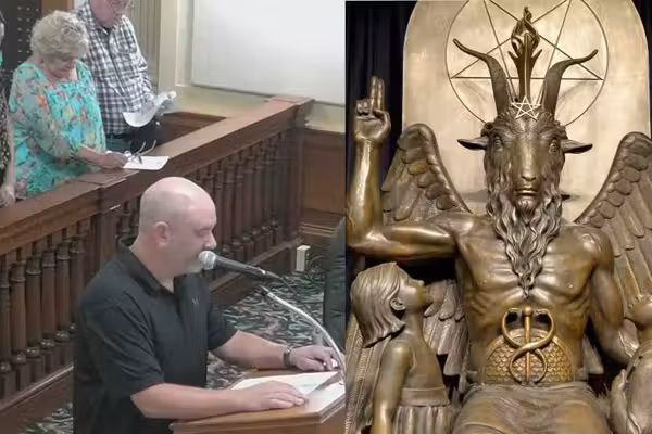Pastor takes a stand after Iowa city council starts official business with 'hail Satan' prayer: 'Reverse that curse'