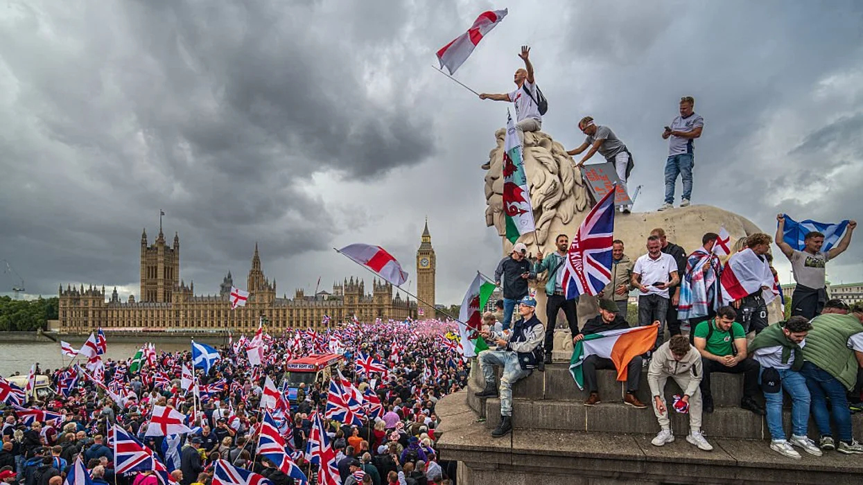 Patriots flood London streets for Unite the Kingdom festival: 'Cultural revolution has begun'