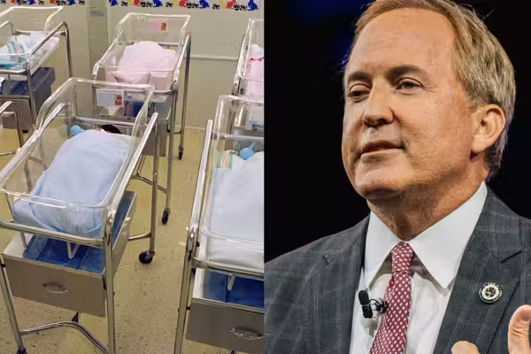 Paxton intervenes to help save surrogate baby from abortion