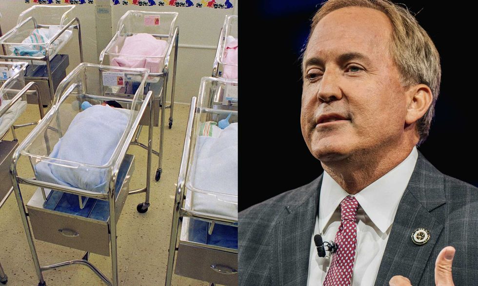 Paxton intervenes to help save surrogate baby from abortion
