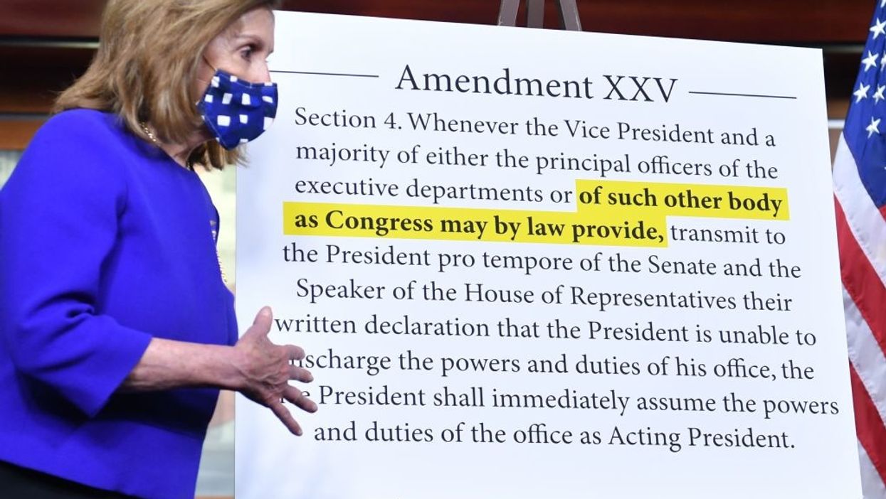 Pelosi announces bill to create commission that could recommend removing a president from office