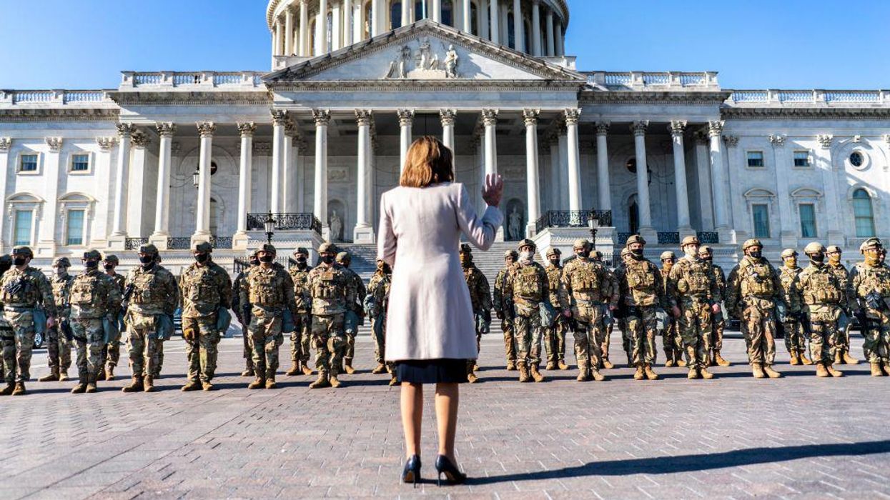 Pelosi praises National Guard presence in DC after denouncing it during BLM riots last year
