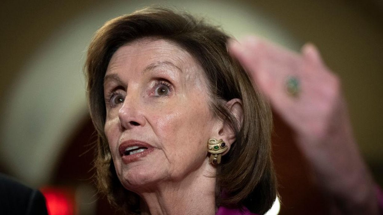 Pelosi stops mid-speech after Republican laughs at claim Build Back Better bill will reduce the debt