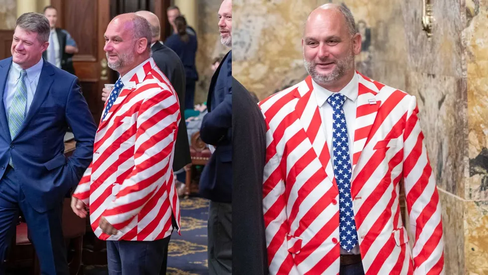 Pennsylvania Republican says Democratic leader kicked him out of House floor over patriotic flag jacket