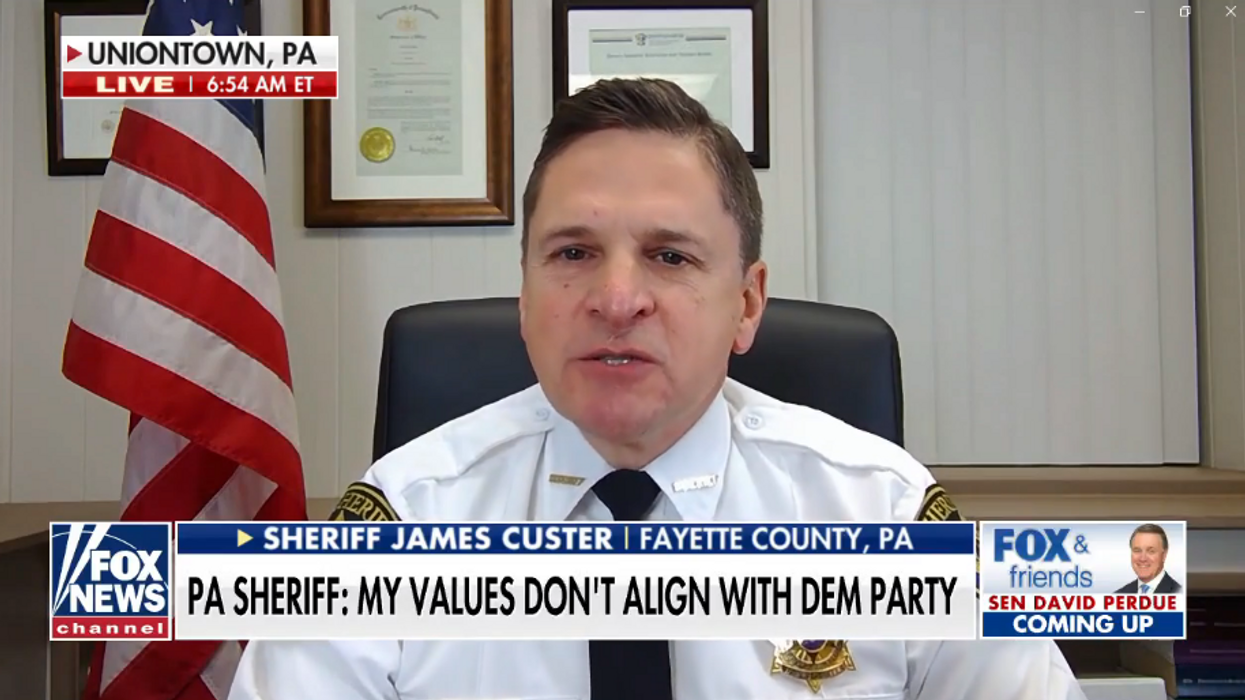 Pennsylvania sheriff ditches Democratic Party over 'socialist agenda'